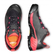 Mammut Buty trekkingowe Sapuen Low GTX (wodoodporne) czarne/czerwone damskie